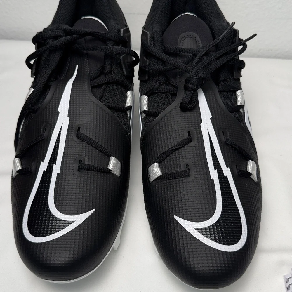 Nike‎ Alpha Menace pro 3 Black and White Sports Cleats FOOTBALL SZ 13 new no box